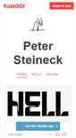 Mobile Screenshot of petersteineck.com